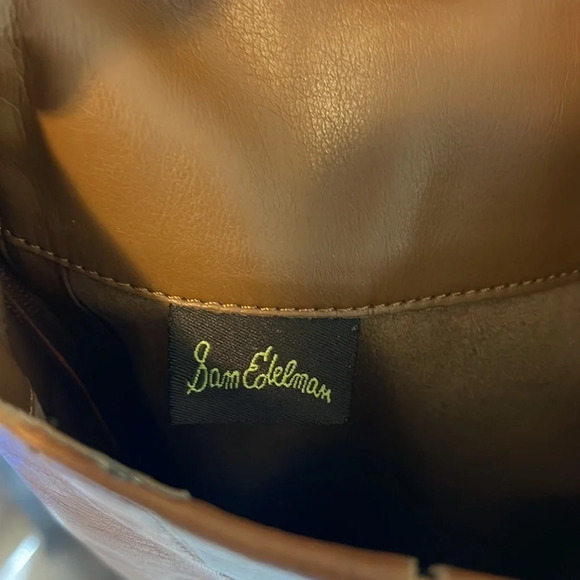 Sam Edelman Tall Brown Leather Penny Riding Boot Size 8 - Picture 2 of 9